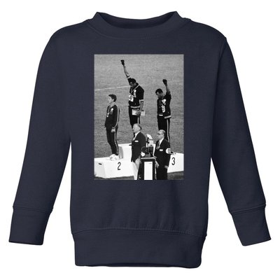 Black Power Black Fist 1968 Olympics Toddler Sweatshirt