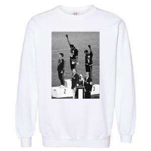 Black Power Black Fist 1968 Olympics Garment-Dyed Sweatshirt