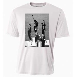 Black Power Black Fist 1968 Olympics Cooling Performance Crew T-Shirt