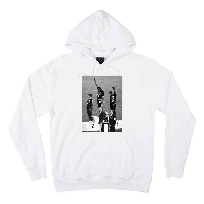 Black Power Black Fist 1968 Olympics Hoodie