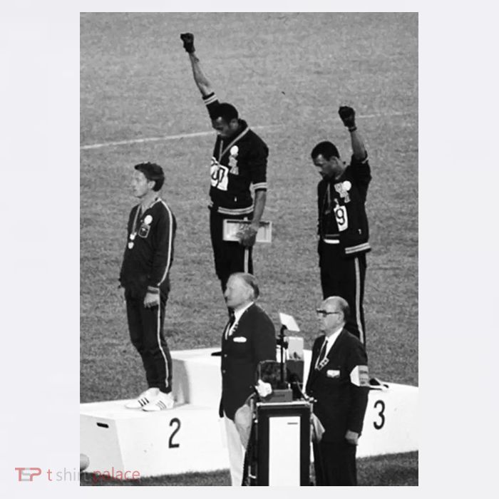 Black Power Black Fist 1968 Olympics Flatbill Hat