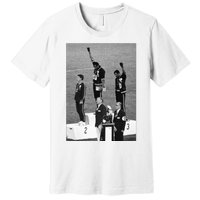 Black Power Black Fist 1968 Olympics Premium T-Shirt