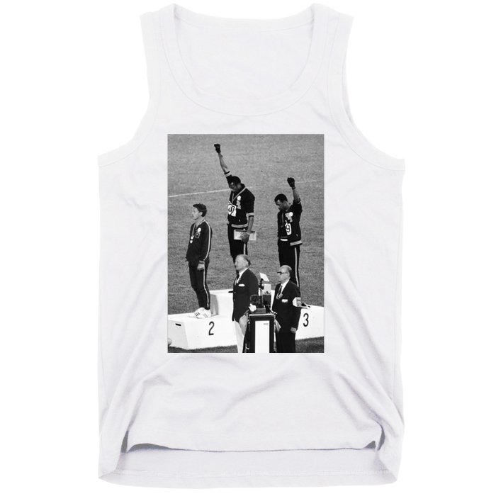 Black Power Black Fist 1968 Olympics Tank Top