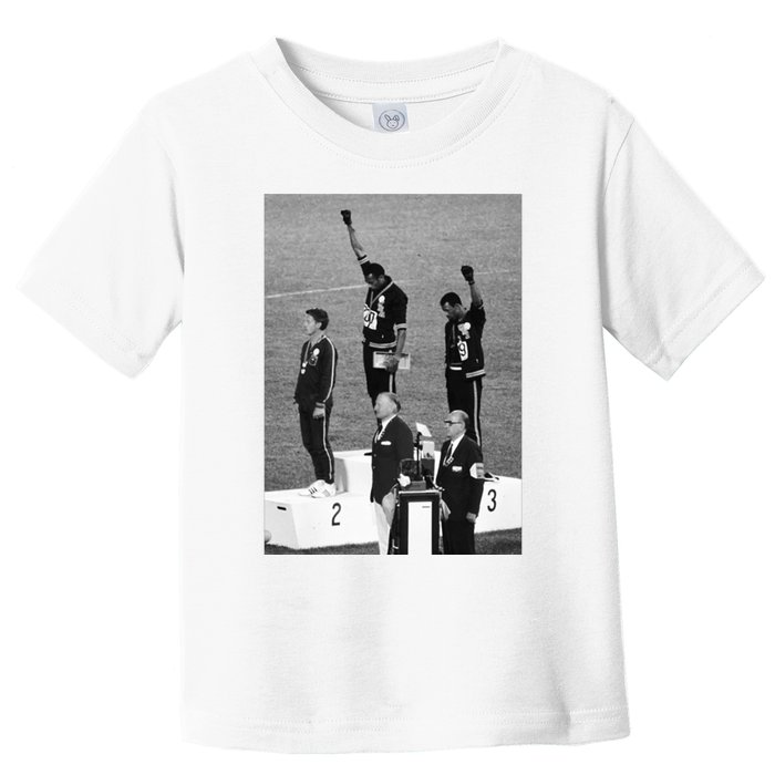 Black Power Black Fist 1968 Olympics Toddler T-Shirt