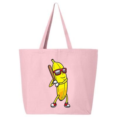 Banana Playing Baseball Fruit Lover 25L Jumbo Tote