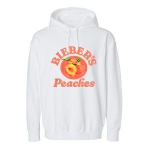 Bieber's Peaches Belieber JB Lover Garment-Dyed Fleece Hoodie