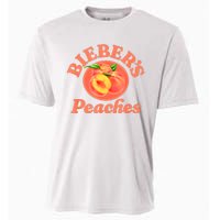 Bieber's Peaches Belieber JB Lover Cooling Performance Crew T-Shirt