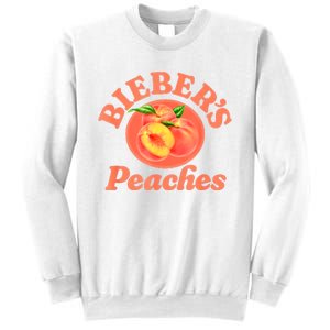 Bieber's Peaches Belieber JB Lover Sweatshirt