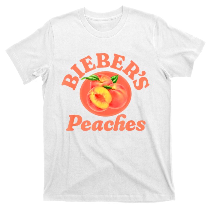 Bieber's Peaches Belieber JB Lover T-Shirt