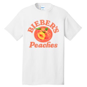 Bieber's Peaches Belieber JB Lover Tall T-Shirt