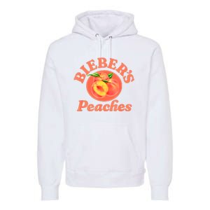 Bieber's Peaches Belieber JB Lover Premium Hoodie