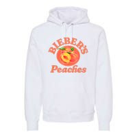 Bieber's Peaches Belieber JB Lover Premium Hoodie