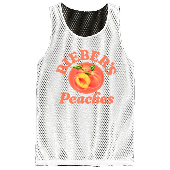 Bieber's Peaches Belieber JB Lover Mesh Reversible Basketball Jersey Tank