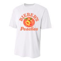 Bieber's Peaches Belieber JB Lover Performance Sprint T-Shirt