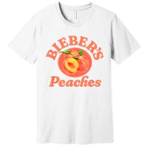 Bieber's Peaches Belieber JB Lover Premium T-Shirt