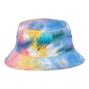 Basketball Player Bball Coach Fan Baller Sports Tie Dye Newport Bucket Hat