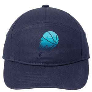 Basketball Player Bball Coach Fan Baller Sports 7-Panel Snapback Hat