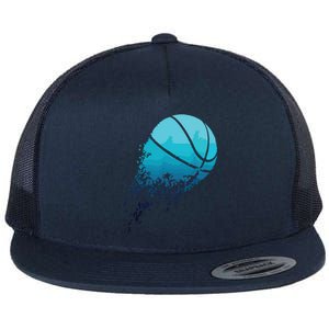 Basketball Player Bball Coach Fan Baller Sports Flat Bill Trucker Hat