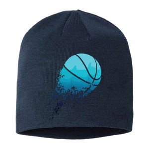 Basketball Player Bball Coach Fan Baller Sports Sustainable Beanie