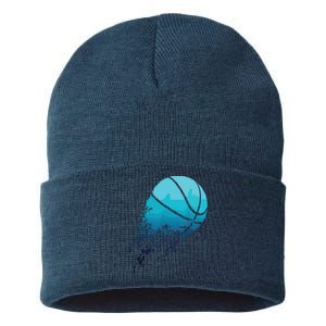 Basketball Player Bball Coach Fan Baller Sports Sustainable Knit Beanie