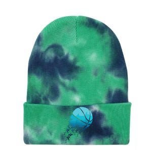 Basketball Player Bball Coach Fan Baller Sports Tie Dye 12in Knit Beanie