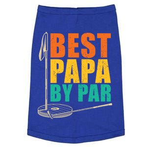 Best Papa By Par For Golfers Gift Doggie Tank