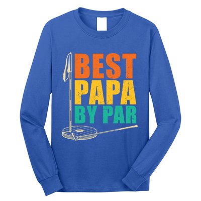 Best Papa By Par For Golfers Gift Long Sleeve Shirt