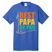 Best Papa By Par For Golfers Gift Tall T-Shirt