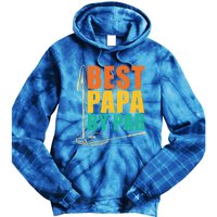 Best Papa By Par For Golfers Gift Tie Dye Hoodie