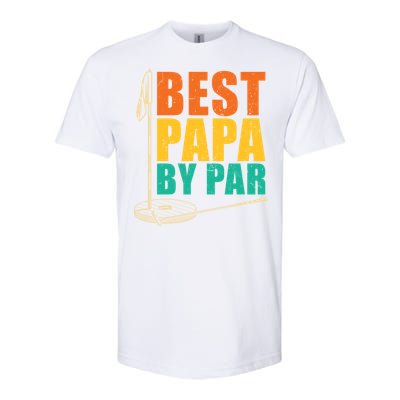 Best Papa By Par For Golfers Gift Softstyle CVC T-Shirt