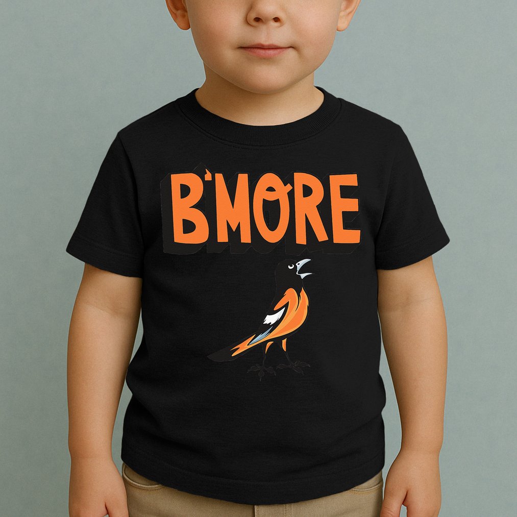 Baltimore Pride Bmore Maryland MD Toddler T-Shirt