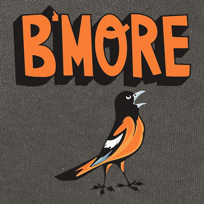 Baltimore Pride Bmore Maryland MD Cotton Canvas Backpack