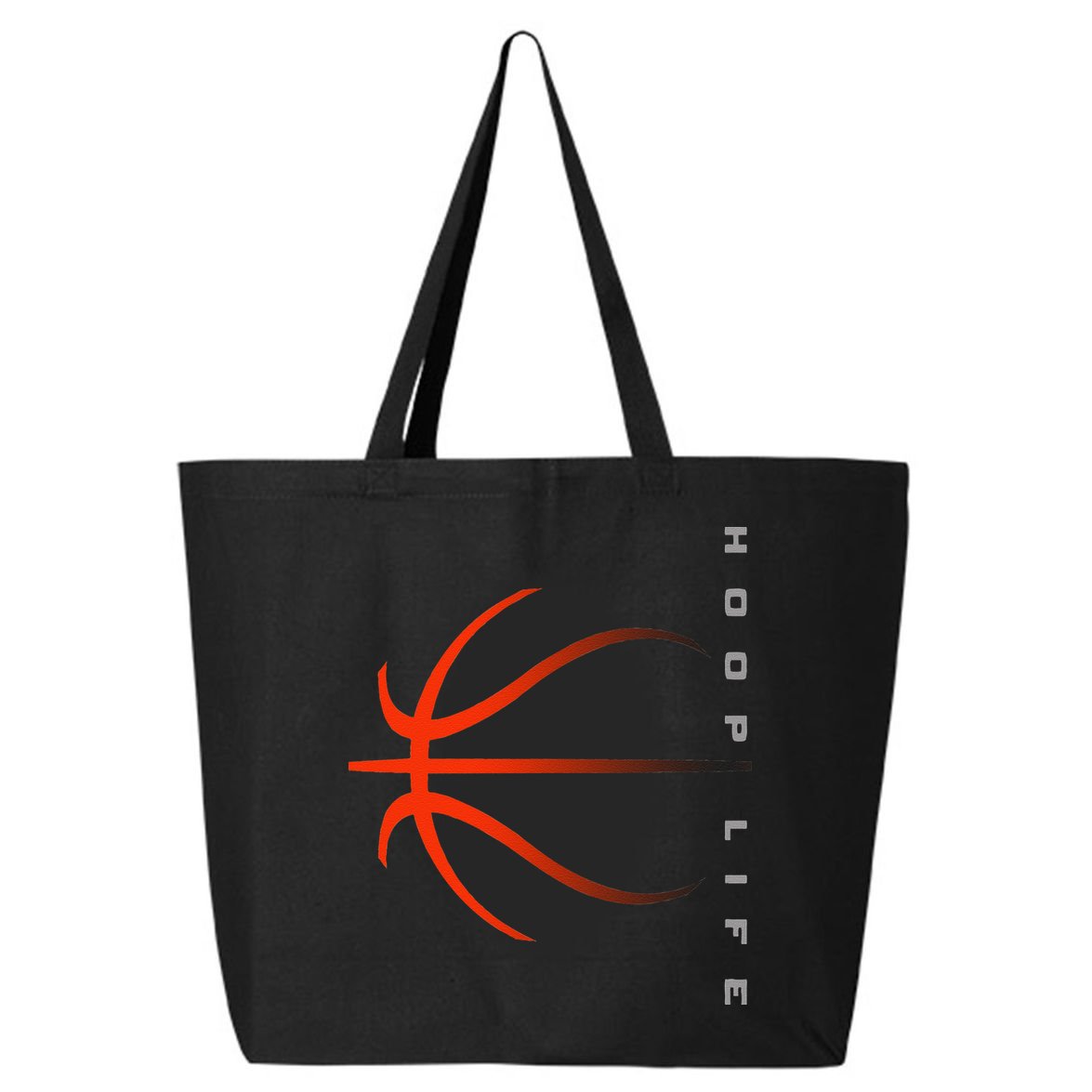 Basketball Playing Basketball Sports Retro Sunset 25L Jumbo Tote