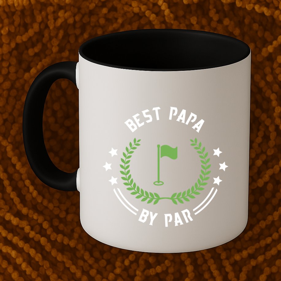 Best Papa By Par Funny Gift Golf Cool Gift For Golfing Dads Cool Gift Mug