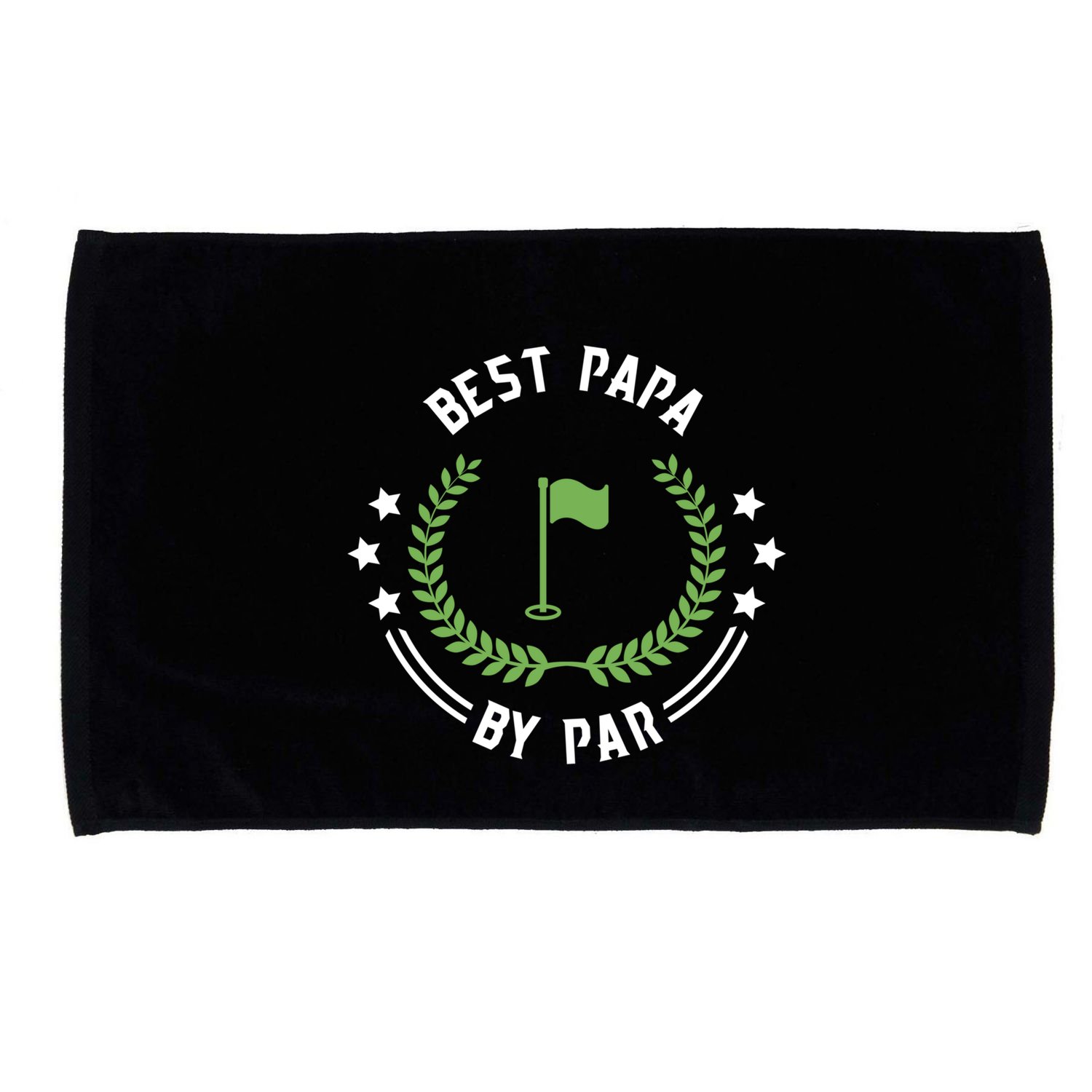Best Papa By Par Funny Gift Golf Cool Gift For Golfing Dads Cool Gift Microfiber Hand Towel