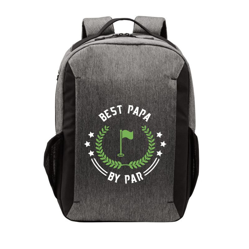 Best Papa By Par Funny Gift Golf Cool Gift For Golfing Dads Cool Gift Vector Backpack