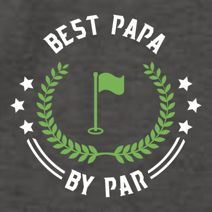 Best Papa By Par Funny Gift Golf Cool Gift For Golfing Dads Cool Gift Vector Backpack