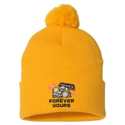 Broken Planet Brknhrts Forever Yours Pom Pom 12in Knit Beanie