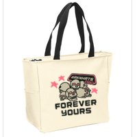 Broken Planet Brknhrts Forever Yours Zip Tote Bag