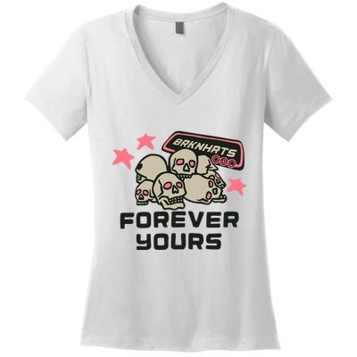 Broken Planet Brknhrts Forever Yours Women's V-Neck T-Shirt