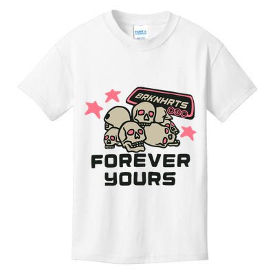 Broken Planet Brknhrts Forever Yours Kids T-Shirt