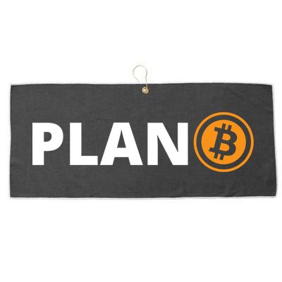 Bitcoin, Plan B, DeF,i BTFD, Bitcoin, HODL, Crypto Gift, Cryptocoin Large Microfiber Waffle Golf Towel