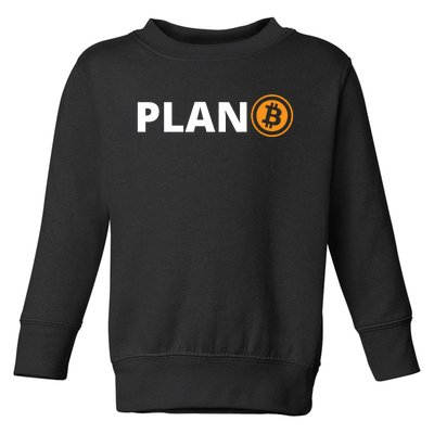 Bitcoin, Plan B, DeF,i BTFD, Bitcoin, HODL, Crypto Gift, Cryptocoin Toddler Sweatshirt