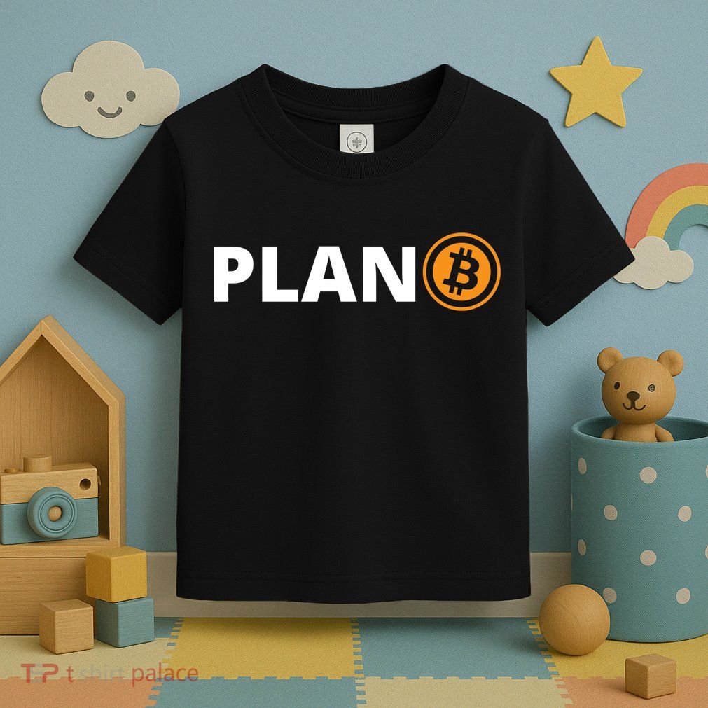 Bitcoin, Plan B, DeF,i BTFD, Bitcoin, HODL, Crypto Gift, Cryptocoin Toddler T-Shirt