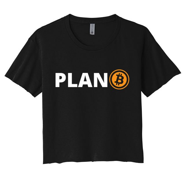 Bitcoin, Plan B, DeF,i BTFD, Bitcoin, HODL, Crypto Gift, Cryptocoin Crop Top