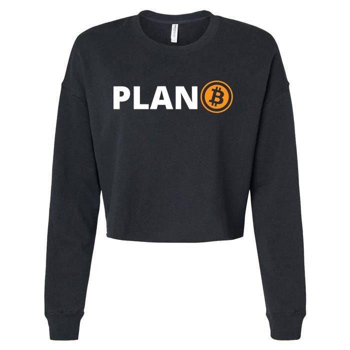 Bitcoin, Plan B, DeF,i BTFD, Bitcoin, HODL, Crypto Gift, Cryptocoin Cropped Pullover Crew