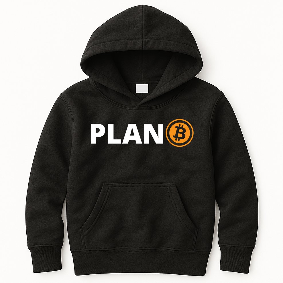 Bitcoin, Plan B, DeF,i BTFD, Bitcoin, HODL, Crypto Gift, Cryptocoin Kids Hoodie