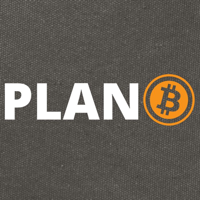 Bitcoin, Plan B, DeF,i BTFD, Bitcoin, HODL, Crypto Gift, Cryptocoin Cotton Canvas Backpack