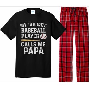 Baseball Papa Pajama Set