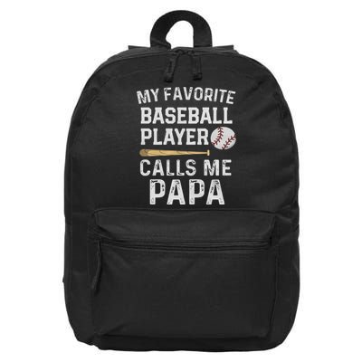 Baseball Papa 16 in Basic Backpack